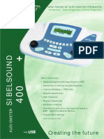 Brosur Audiometer - Sibelsound 400 AOM+