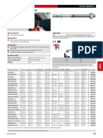 Standard Stud Anchor HSA: Base Materials Approvals