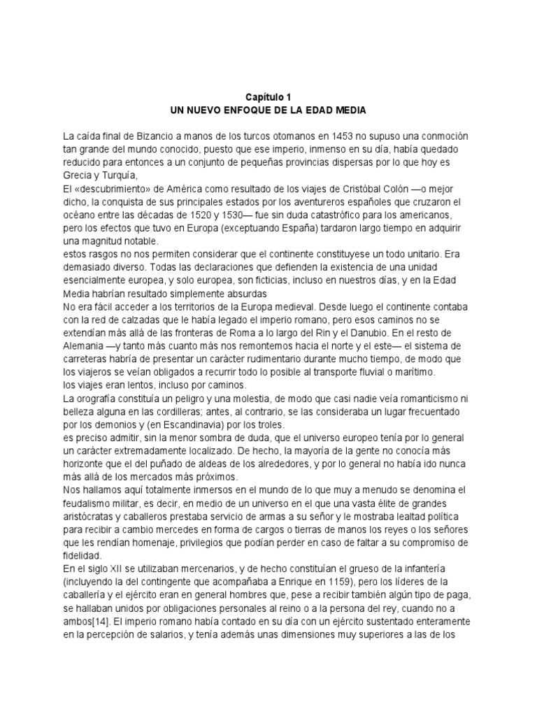 Europa en La Edad Media - Chris Wickham | PDF | Edades medias | imperio ...