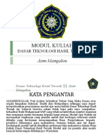 Modul Kuliah Dasar Teknologi Hasil Terna