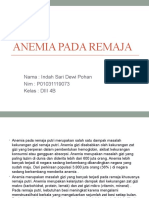 Anemia Pada Remaja Indah Sari Dewi