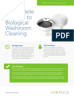 VERTECO Cartridge Overview: Biological Washroom Cleaning Solution