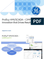Proficy Hmi/Scada - Cimplicity: Innovation That Drives Results