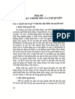 Phần III Quyèn Chính Trị Và Càm Qưyèn