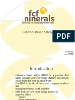 Behavior Based Safety: ISO 14001:2015 Certified