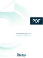 Installation Manual: For MCFG Software