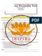 IQ-EQ-SQ Test Know Your Personality