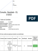 Consulta Resultado - CIL 2º2022