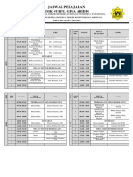 Jadwal X TKRO