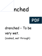 Drenched: Drenched - To Be Very Wet