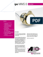 Sensor Type MMS 0: Data Sheet