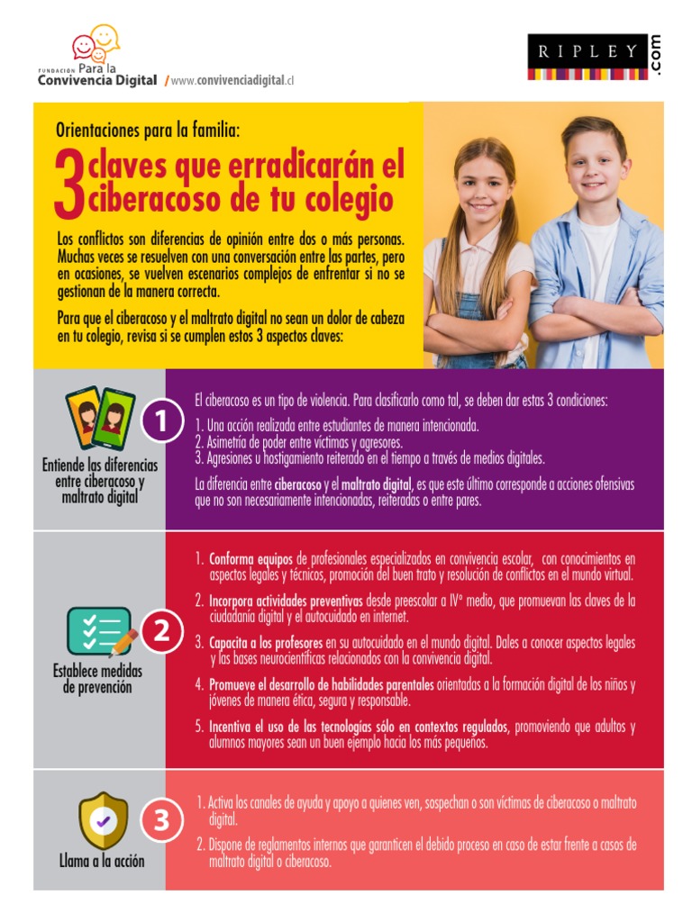 Prevención del Ciberacoso Escolar | PDF | Acoso cibernético | Abuso ...