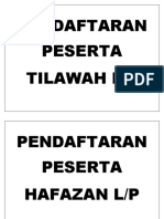 Pendaftaran Peserta