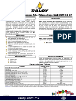 Raloy Diesel Premium Alto Kilometraje SAE 25W-50 CF-1