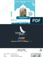 WEBINAR - 26 - FHRP Overview - Cep Fadil Rozak - v1.0