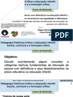 Aula 11 - 26-05-22 - PCD Na Educação Infantil - VF