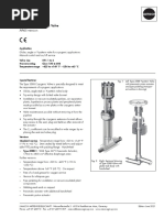 Samson Cryogenic Globe Valve