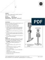 Samson Cryogenic Globe Valve