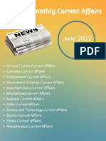 Monthly Current Affairs June English