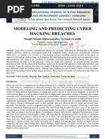 Modeling and Predicting Cyber Hacking Breaches: Ranjit Patnaik Sekharamantri, Avinash Grandhi