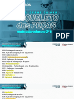 Esquema Das Peças Mais Cobradas Direito Civil 2022