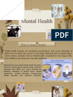 Mental Health: Understanding the Types and Causes