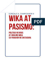 Wika at Pasismo Online
