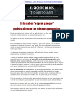 El Secreto de Los Diez Mil Dolares - Ganar Dinero Con El Secreto de Los 10mil Dolares