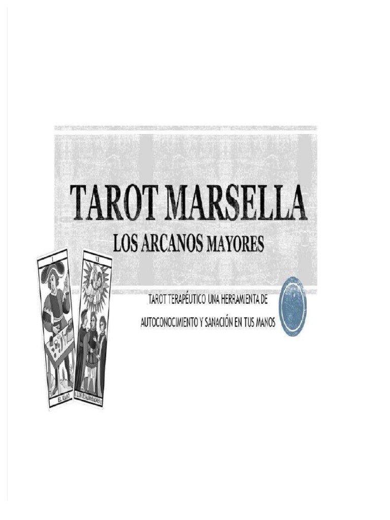 Orígenes del Tarot de Marsella | PDF | Tarot | Arcanos Mayores