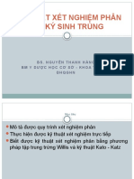 KỸ THUẬT XÉT NGHIỆM PHÂN TÌM KÝ SINH TRÙNG