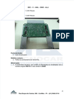 Conexões e componentes da ECU EEC-V em veículos Rocan 1.0 e 1.6