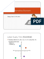 Matek - Fungsi Linier