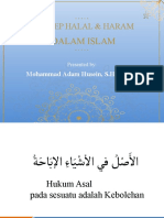2. Konsep Halal  Haram dalam Islam