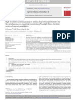 Spectrochimica Acta Part B: M. Resano, M.R. Flórez, E. García-Ruiz