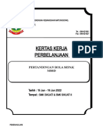 Kertas Kerja bola MSSD