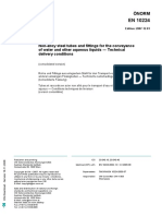 Non-Alloy Steel Tubes and Fittings For The Conveyance of Water and Other Aqueous Liquids Technical Delivery Conditions