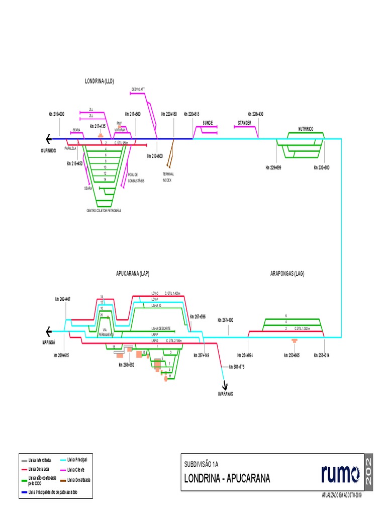 Caderno de Mapas - RUMO | PDF