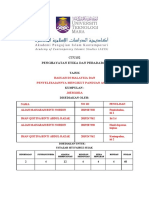 Template Tugasan Kertaskerja Bertulis