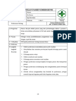 7.2.3.4 Sop Rujukan Pasien Emergensi