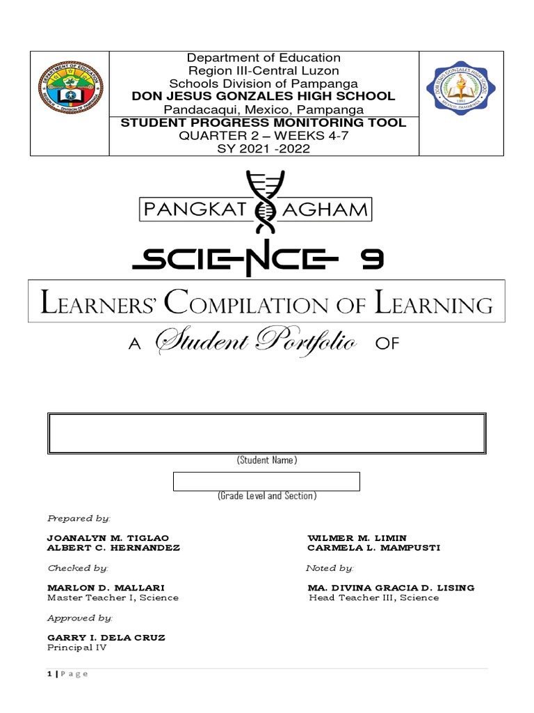 Science 9 Performance Tasks Quarter 2 | PDF | Mole (Unit) | Chemical Bond