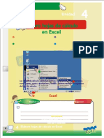 Elaboro Hojas de Cálculo en Excel: Unidad