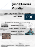 WWII Campamentos de Internamiento Japoneses