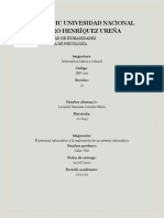 El Personal Infromático y La Explacion de Un Sistema Infromático