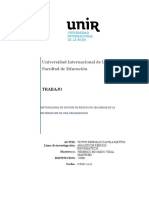 Metodologia de Gestion de Riesgo de Seguridad de La Informacion