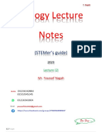 Biology Lecture Notes: (Stemer'S Guide)