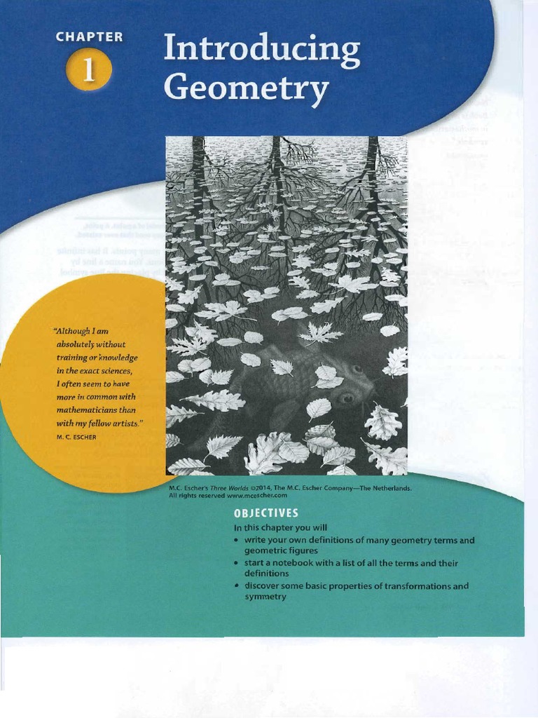 Geometry Chapter 1 | PDF