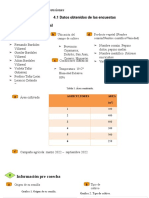 Resultados y análisis del cultivo de pepino en Cajamarca