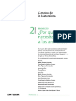 Investigamos Por Qué Hacen Falta Los Animales. Naturales +2