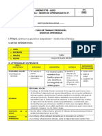 3 Años - Actividad Del Dia 22 de Julio