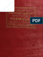 Henley's 20th Century Home - Workshop Formulas